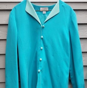 Adrianna Papell silk suit!